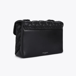 BOLSO KURT GEIGER KENSINGTON BAG DRENCH BLACK | AFRICABARCELONA.COM