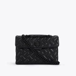 BOLSO KURT GEIGER KENSINGTON BAG DRENCH BLACK | AFRICABARCELONA.COM