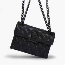 BOLSO KURT GEIGER MINI KENSINGTON DRENCH BLACK | AFRICABARCELONA.COM