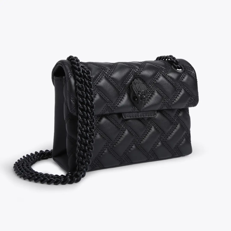 BOLSO KURT GEIGER MINI KENSINGTON DRENCH BLACK | AFRICABARCELONA.COM