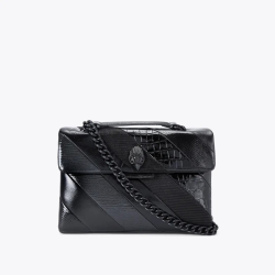 BOLSO KURT GEIGER KENSINGTON BAG L DR BLACK | AFRICABARCELONA.COM