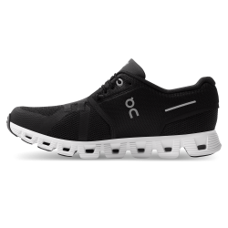 SNEAKERS ON RUNNING CLOUD5 BLACK WHITE | AFRICABARCELONA.COM