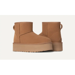 BOTA UGG CLASSIC MINI PLATAFORM CHE