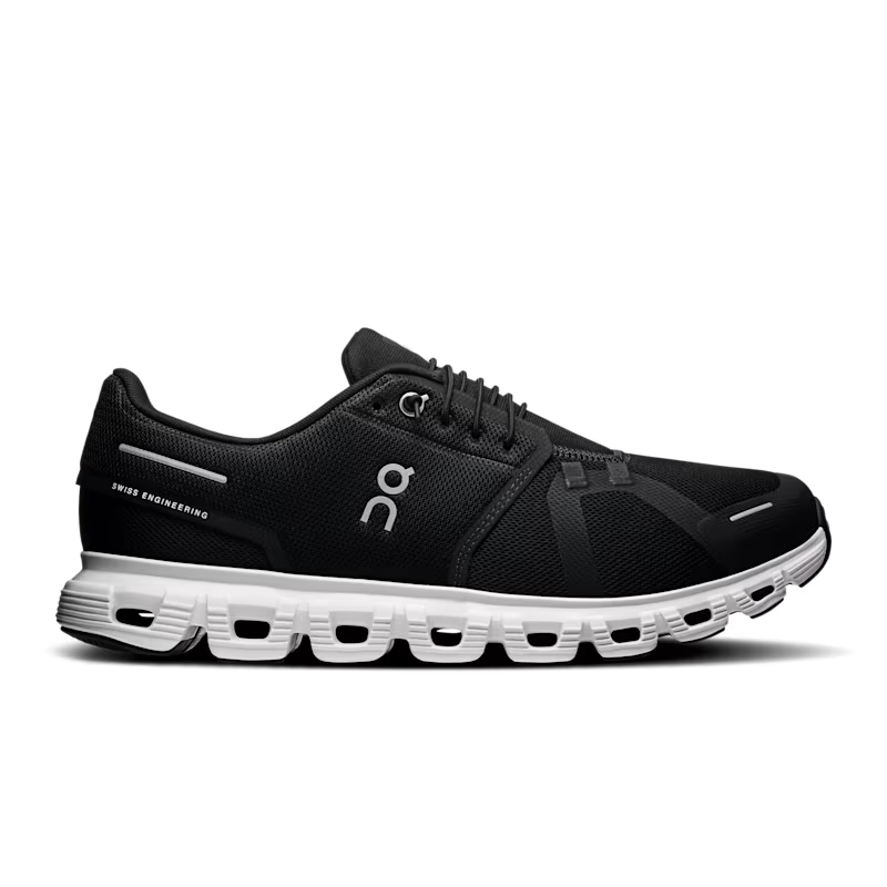 SNEAKERS ON RUNNING CLOUD6 BLACK|WHITE